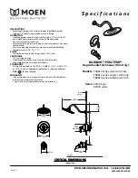 Предварительный просмотр 1 страницы Moen Bamboo TS8814BN Specifications