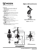 Moen BANBURY 82910 series Specifications предпросмотр