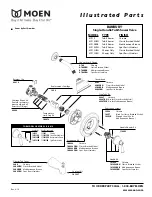 Предварительный просмотр 1 страницы Moen BANBURY 82910CBN Illustrated Parts List