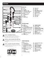 Предварительный просмотр 2 страницы Moen CA87008 Series Installation Manual