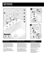 Предварительный просмотр 2 страницы Moen CA87060 Series User Manual