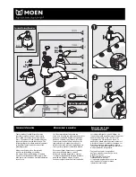 Предварительный просмотр 2 страницы Moen Castleby T4965 Series Manual