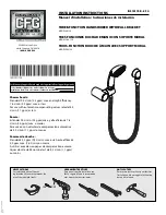 Moen CFG 40120 Installation Instructions предпросмотр