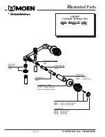 Предварительный просмотр 1 страницы Moen Chateau 2982PT Illustrated Parts List