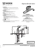 Preview for 2 page of Moen CHATEAU 7454 Specification