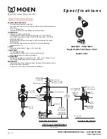 Предварительный просмотр 1 страницы Moen CHATEAU Posi-Temp 2353 Specifications