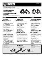 Preview for 1 page of Moen CHATEAU POSI-TEMP TL182 Installation Instructions