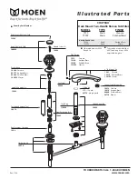 Предварительный просмотр 2 страницы Moen CHATEAU T999 Illustrated Parts List