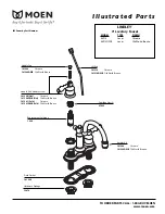 Предварительный просмотр 1 страницы Moen Chrome 84915 Illustrate Parts List