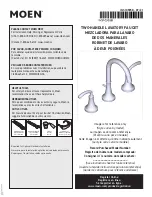 Moen Colinet TS44102BG Manual preview