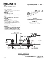 Preview for 2 page of Moen CRITICAL 7930 Specification