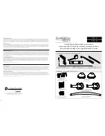 Preview for 1 page of Moen CURVED SHOWER ROD CSR2165 Installation Instructions