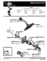 Moen Divine TS350BN Show House Replacement Parts предпросмотр