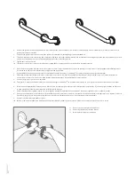 Preview for 3 page of Moen EVA Grab bar Installation Instructions