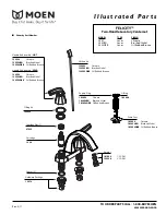 Moen Felicity S442 Chrome Replacement Parts предпросмотр