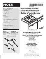 Предварительный просмотр 1 страницы Moen GRANITE Series Installation Manual