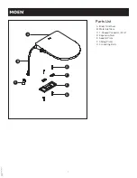 Предварительный просмотр 2 страницы Moen HKEB500-D Installation Instructions Manual