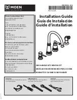 Предварительный просмотр 1 страницы Moen INS10439A - 6/16 Installation Manual