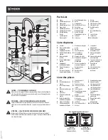 Предварительный просмотр 2 страницы Moen INS10439A - 6/16 Installation Manual