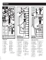 Предварительный просмотр 2 страницы Moen INS10584 - 5/17 Quick Start Manual