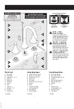 Предварительный просмотр 2 страницы Moen INS10595 Manual