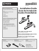 Moen INS10671 Installation Manual предпросмотр