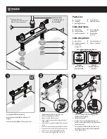 Предварительный просмотр 2 страницы Moen INS1257D - 6/15 Installation Manual