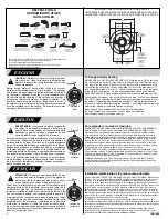 Предварительный просмотр 2 страницы Moen INS162E Installation Instructions Manual