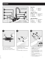 Предварительный просмотр 2 страницы Moen INS2039C Installation Manual