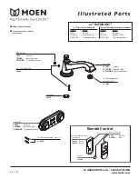 Moen io ROTHBURY T3490 Illustrated Parts List preview