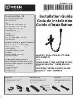 Предварительный просмотр 1 страницы Moen ioDIGITAL 4898 Installation Manual