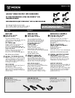 Moen IODIGITAL T9212 Product User Manual предпросмотр