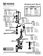 Предварительный просмотр 1 страницы Moen Kingsley T6103AN Illustrated Parts Manual