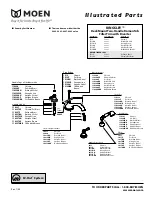 Предварительный просмотр 1 страницы Moen KINGSLEY T912 Illustrated Parts Manual