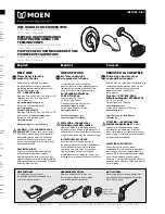 Preview for 1 page of Moen L82382 Series Manual