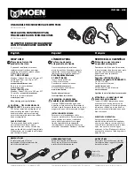 Предварительный просмотр 1 страницы Moen L82385 Series Installation Instructions