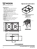 Moen lancelot 22378 Specifications предпросмотр