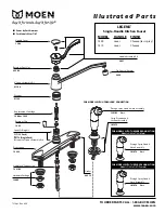 Предварительный просмотр 1 страницы Moen LEGEND 7300 Illustrated Parts List