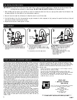 Предварительный просмотр 5 страницы Moen Lever Chrome 84781 Instruction Manual