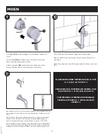 Preview for 10 page of Moen M-CORE 2 Series Manual