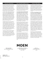 Preview for 16 page of Moen M-CORE 2 Series Manual