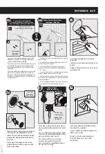 Предварительный просмотр 4 страницы Moen MAGNETIX 186117 Installation Manual