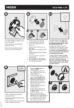 Предварительный просмотр 5 страницы Moen MAGNETIX 186117 Installation Manual