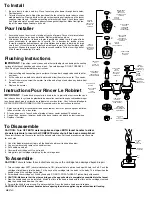 Предварительный просмотр 2 страницы Moen MB074D Installation Instructions