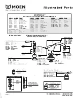 Предварительный просмотр 1 страницы Moen MONTICELLO 86950 Illustrated Parts List