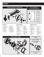 Предварительный просмотр 2 страницы Moen MOSAIC S1300 Installation Manual