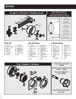 Предварительный просмотр 2 страницы Moen MOSAIC TS1322 Installation Manual