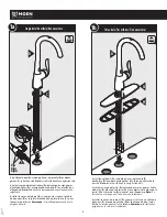 Preview for 6 page of Moen MOTIONSENSE 7185E Series Installation Manual