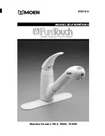 Предварительный просмотр 17 страницы Moen PureTouch 7850 Owner'S Manual