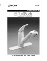 Предварительный просмотр 33 страницы Moen PureTouch 7850 Owner'S Manual